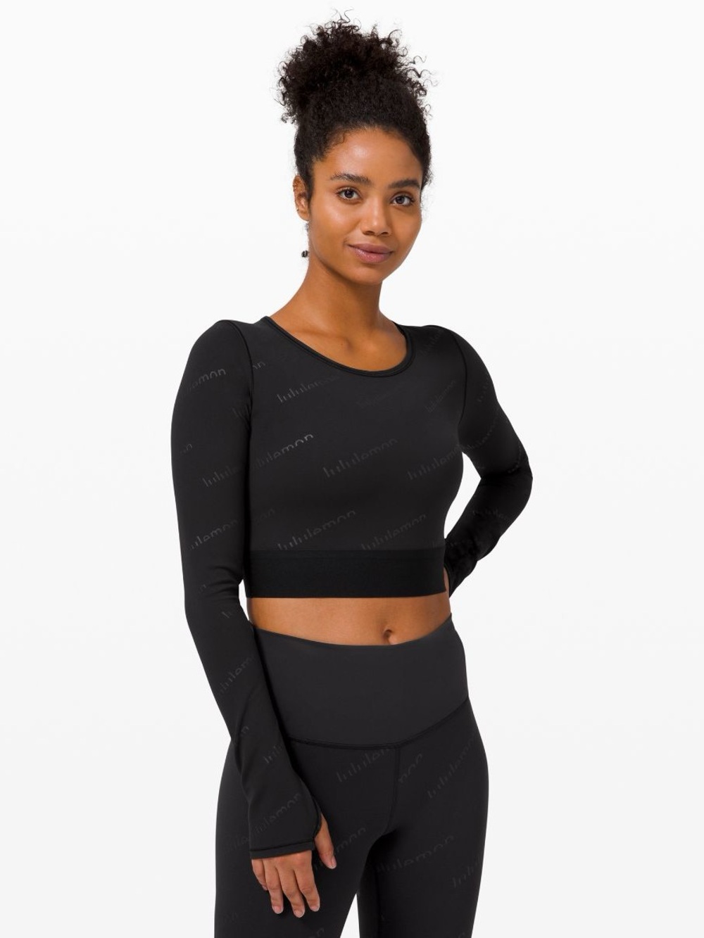 Lululemon Wunder Train Crop Long sleeve
Emboss size 6 Everlux